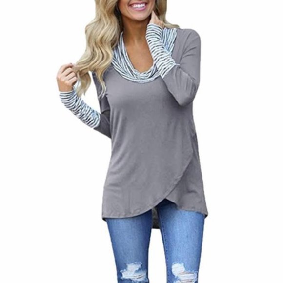 Leo Rosi Sweaters - Leo Rosi Women's Shelly Cowl Neck Top